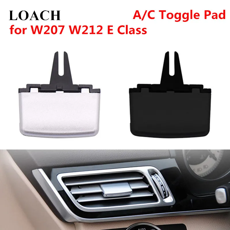 

Air Conditioning Pad Wind Outlet Vent Grille Toggle for Mercedes-Benz W207 W212 E Class E260 E300 E200 Adjustment Knob Card Clip