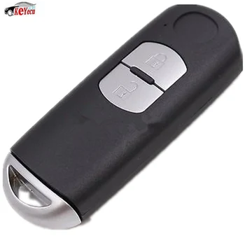

KEYECU New Aftermarket Remote Key Fob 2 Button 433Mhz ID83 Chip for Mazda CX-5 SKE13E-01 +Uncut Blade