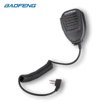 Baofeng PTT Динамик микрофон для UV-5R BF-888S UV-82 UV-9R радио портативный плюс
