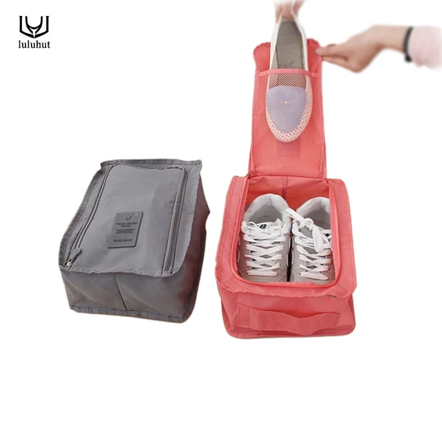 Luluhut Mesh Shoe Storage Bags Travel Bag Portable Handle Luluhut Mesh Shoe Storage Bags Travel Bag Portable Handle Waterproof Shoes Tote Pouch Organizer