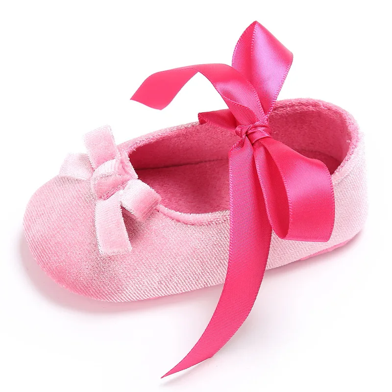 Детская обувь для новорожденных, коляска для новорожденного, Мэри Джейн, мокасины принцессы для девочек, мягкая Нескользящая детская мягкая подошва, 0-18 месяцев