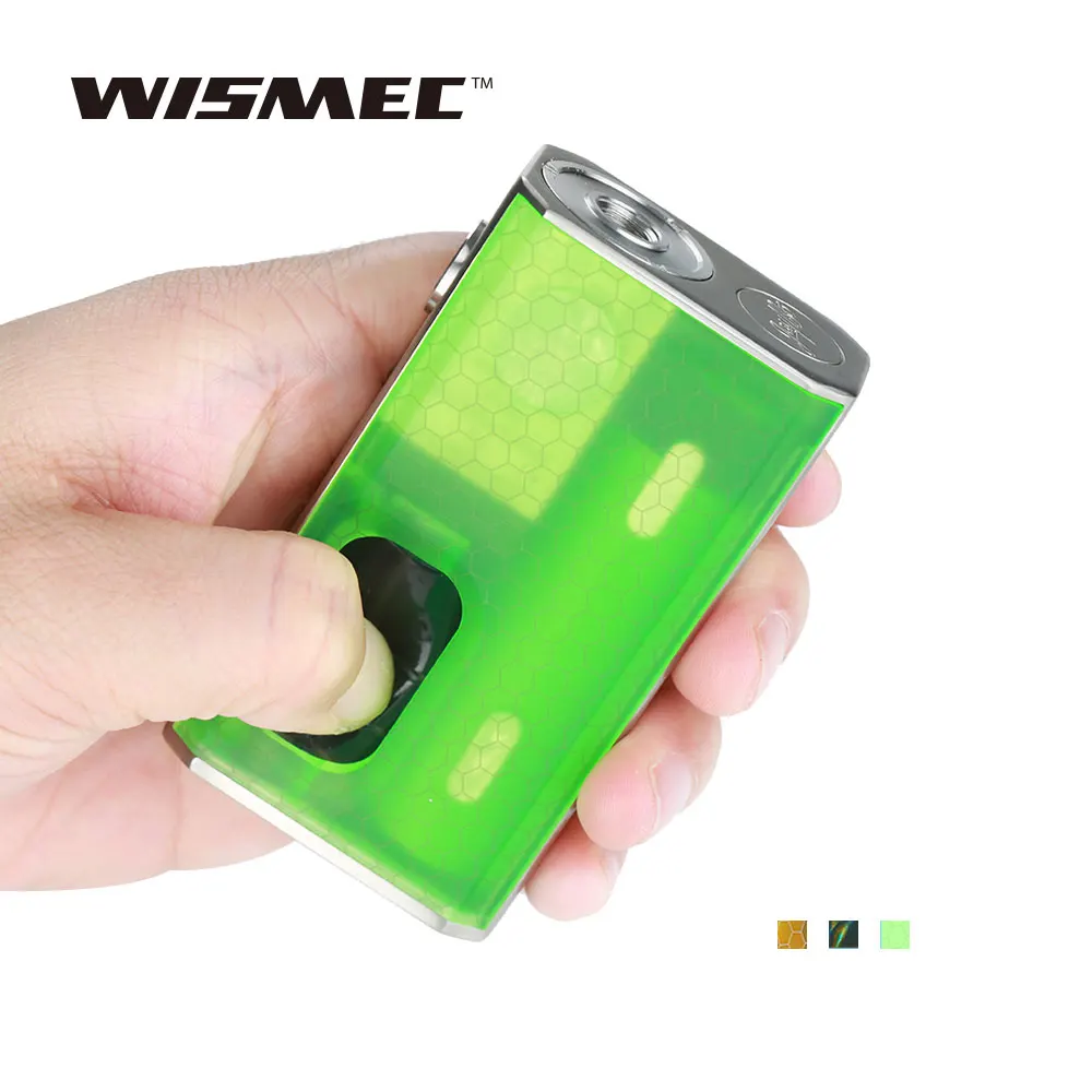 

New Original WISMEC Luxotic BF Box MOD with 7.5ml Bottle No 18650 Battery Box Mod for Squonk Fans WISMEC Box Mod Vape Vs RX GEN3