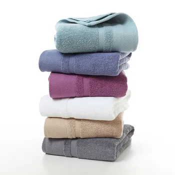 

KISS QUEEN 100% cotton Solid Bath Towel Thick Beach Towel For Adults Fast Drying Soft High Absorbent Antibacterial