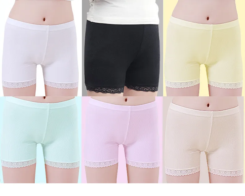 Anti Emptied Safety Lace Cotton Girls Underwear Panties 1-1