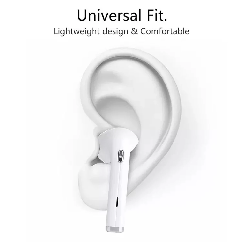 Mini TWS I8 Bluetooth Earphone Twins Wireless Earbuds With Mic Headset For Samsung Galaxy S8 Xiaomi iPhone 8 7 X Huawei Meizu LG (5)