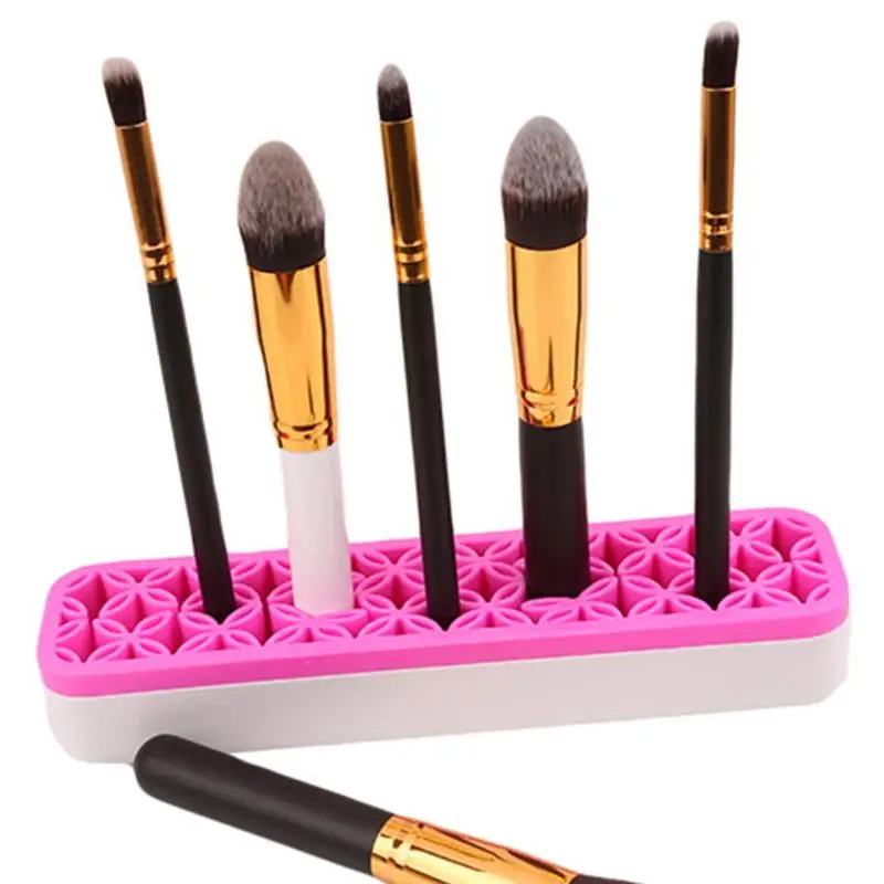 

1Pc Cosmetic Brush Holder Jewelry Casket Perfume Lipstick Storage Plastic Desktop Decoration Acrylic Container Organizer