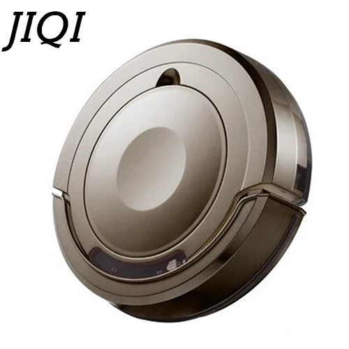 JIQI автоматический подметальный пылесос, робот, Беспроводная уборочная машина, Швабра, пылесборник, аспиратор, планируемый промывочный пылесос, ЕС, США - Цвет: Coffee Color