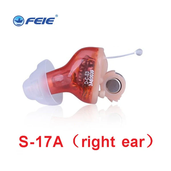8 Channel invisible Without The Doctors' Help Built-in Tinnitus Masker Digital Hearing Aid S-17A Free Shipping Wholesale Beauty & Health