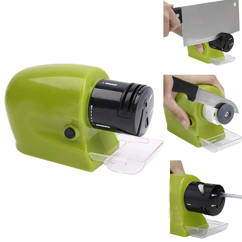 

Professional Electric Knife Sharpener Swifty Sharp Motorized Knife Sharpener Rotating Sharpening Stone Sharpening Tool