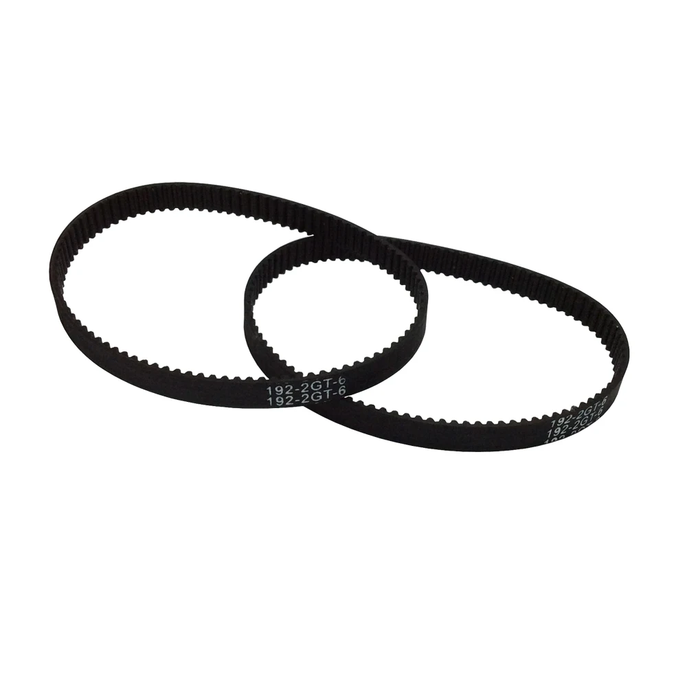 

HTD 2GT Timing Belt Closed Loop Length 192mm 194mm 200mm 202mm 204mm 208mm 228mm 232mm 240mm 252mm Pitch 2mm Width 6mm 9mm