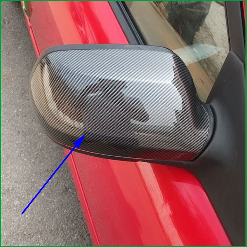 

Car Door Rearview Mirror Shell Housing Rear-view Mirror Cap Cover Trim For Mazda 3 M3 2003-2009