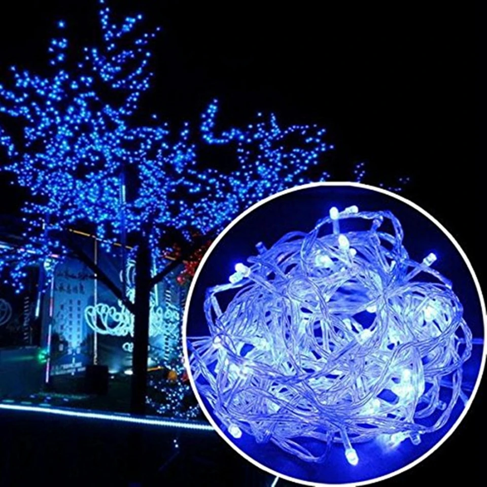KZKRSR 10M 20M 50M AC220V 110V Led Holiday String Lights Decor for Xmas Garland Wedding Christmas Outdoor Waterproof Fairy Light KZKRSR 10M 20M 50M AC220V 110V Led Holiday String Lights Decor for Xmas Garland Wedding Christmas Outdoor Waterproof Fairy Light
