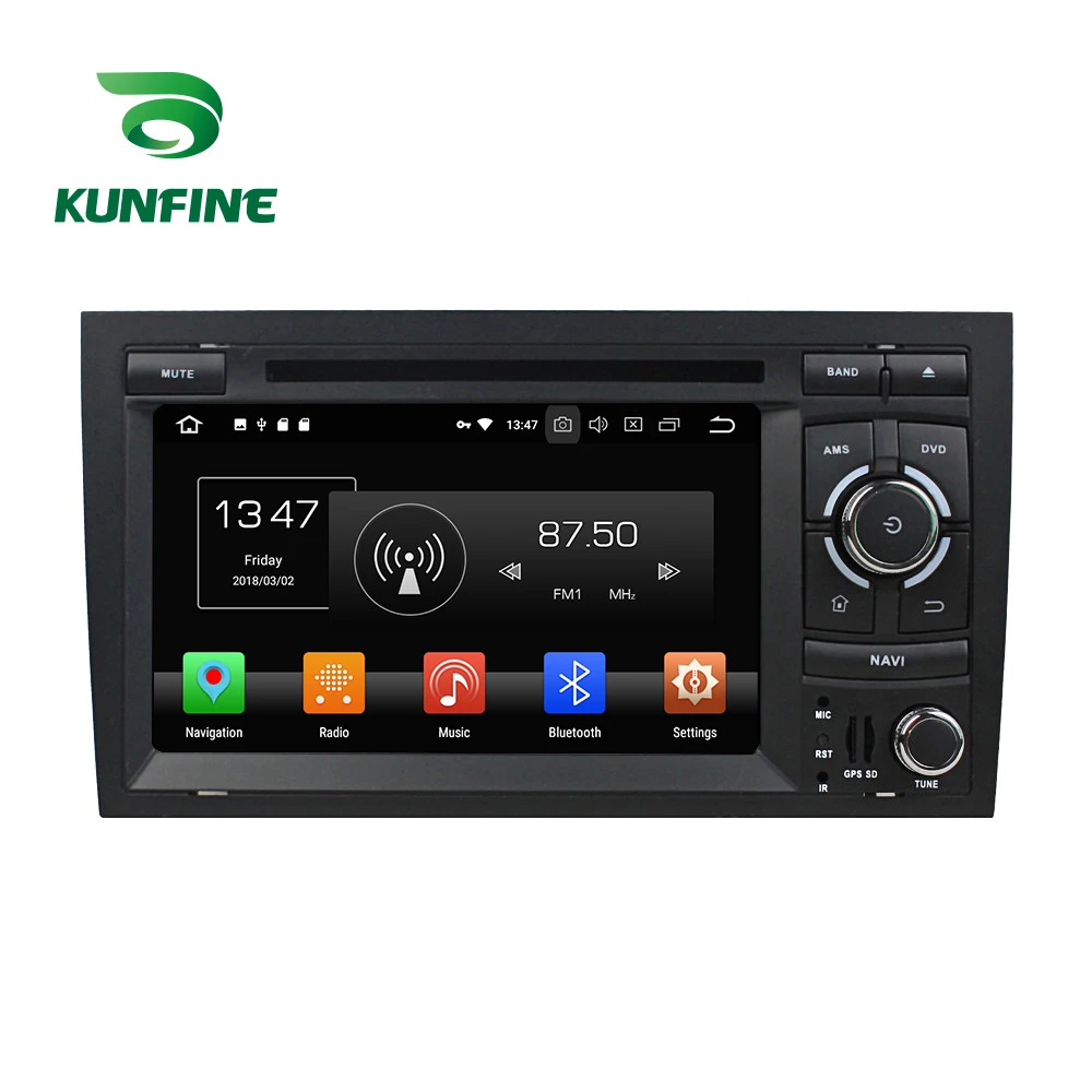 Android Car DVD GPS Navigation Multimedia Player Car Stereo For Audi A4 2002-2008 Radio Headunit-5