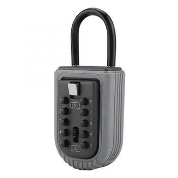 

Solid Compact Outdoor Wall Hanging Safe Security Keys Storage Box Holder Combination Lock