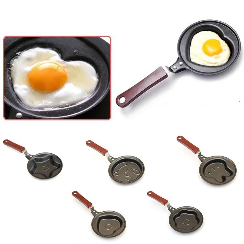 Cute Shaped Egg Mould Pans Lovely Mini Breakfast Egg Pans For Kids Egg