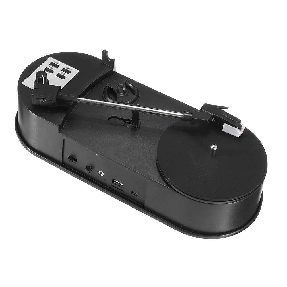  LEORY Mini tocadiscos Vinil LP graba a MP3 USB Charge Converter SD Flash Drive directamente No es n