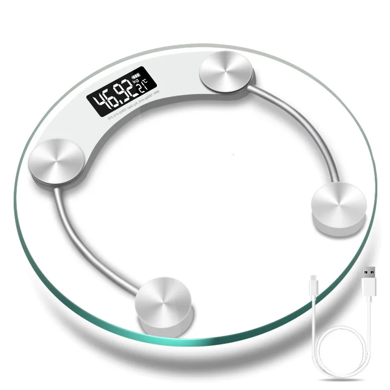 High quality USB rechargeable electronic scales LCD display 180KG / 50g