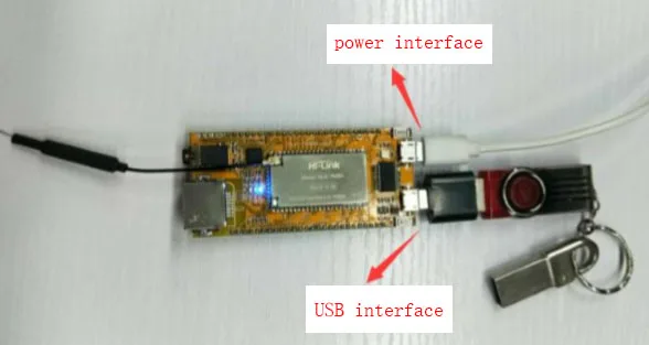 MT7688 чип USB запоминающее устройство аудио/видео беспроводной переносное хранилище макетная плата wifi модуль OPENWRT