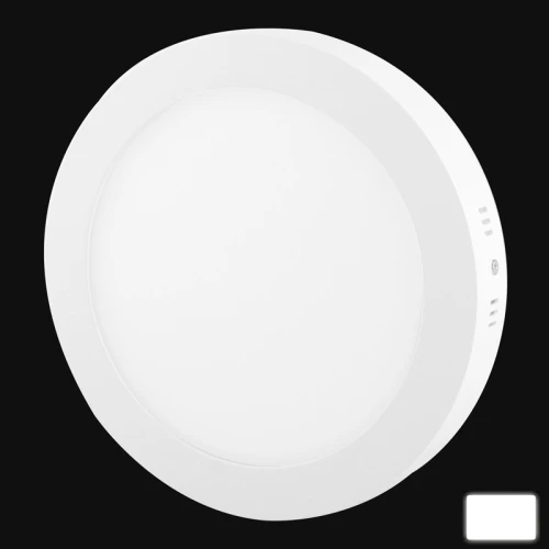 

18W LED Round Panel Light Surface Mounted Downlight Lighting Ceiling Lamp, Luminous Flux: 1480lm, Diameter: 22.5cm
