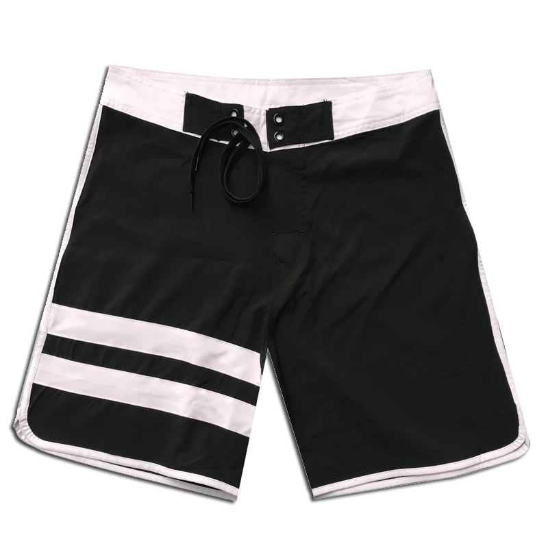 

2019 New Quick Dry Summer Mens Beach Striped Board Shorts Breathable Briefs For Men Swim Trunks Swim Shorts Beach Surfing Wear