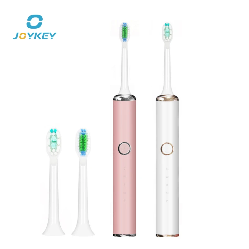 

Sonic electric toothbrush USB rechargeable Tooth brush IPX7 Waterproof smart timer 5 Optional Modes with 2pcs Replacement Heads