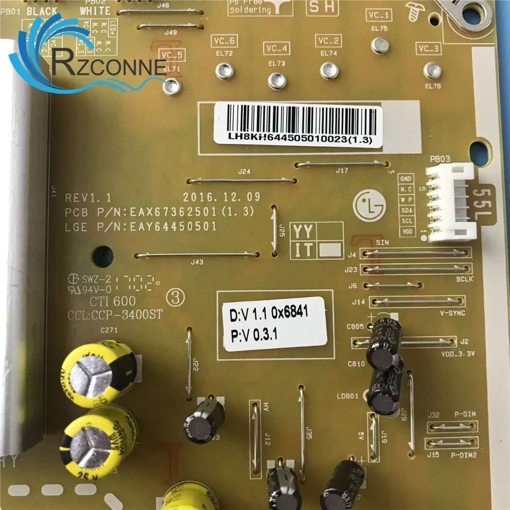 Placa de Alimentação para lg 55 tv Lgp55l17ul6 1.3 555555uj6540 55uh670v - Imagem 4