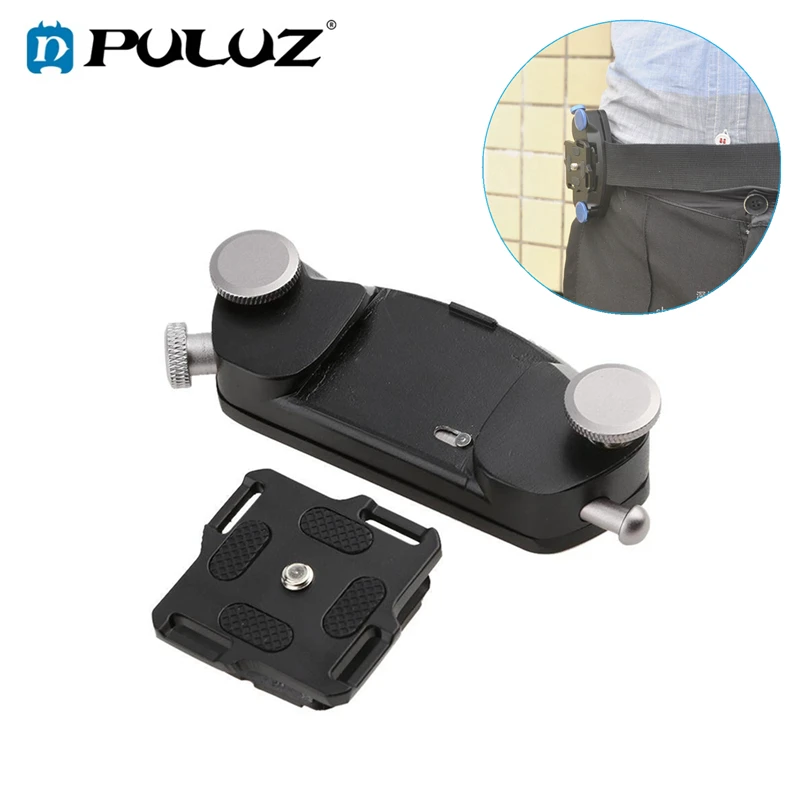 

Cowboy Camera Waist Belt Strap Buckle Button 1/4 Screw Mount Clip Quick Release for SLR DSLR Cameras Holster Shoot Waist Strap