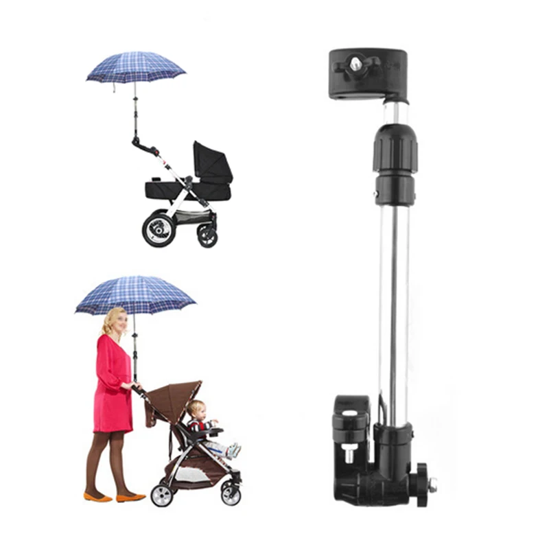Plastic Baby Stroller Umbrella Stretch Mount Stand Toddler Cart Adjustable Umbrella Holder Baby Strollers Accessories BB3080 (5)