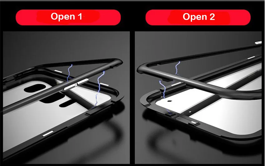 Samsung s8 s9 magnetic bumper case (7)