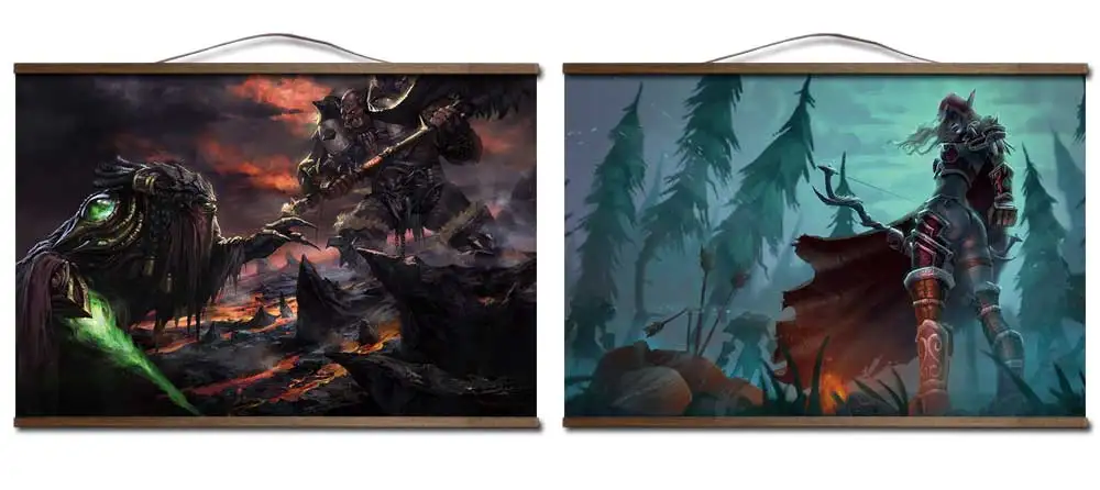 Плакат для World of Warcrafts lllidan Stormrage постеры печати на холсте украшения живопись с твердой древесины Висячие свиток