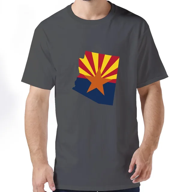 new fashion arizona t-shirts streetwear cotton guys emotion t