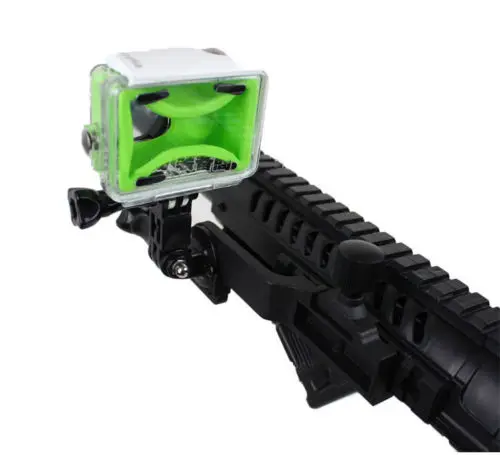 

Hunting Tactical Paintball 20mm Side Rail Mount Adapter for Gopro Sports Camera free shipping