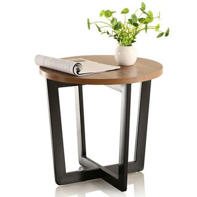 21 inch Round Wooden End Table
