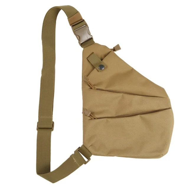 Outdoor Concealed Gun Holster Messenger Bag Military EDC Storage