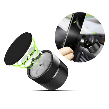 

Mini 3in1 magnetic car mount phone stand perfume air freshener 360 degree rotation 70 degree flip 3M MG2 cell mobile bracket