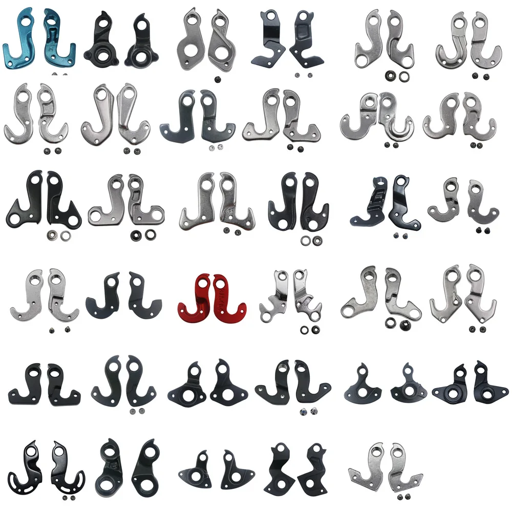 

Racing Bicycle Frame Tail Hook Lug Dropouts Cycle MTB Mountain Bicycle Alloy Rear Mech Derailleur Hanger Gear Drop Out with bolt