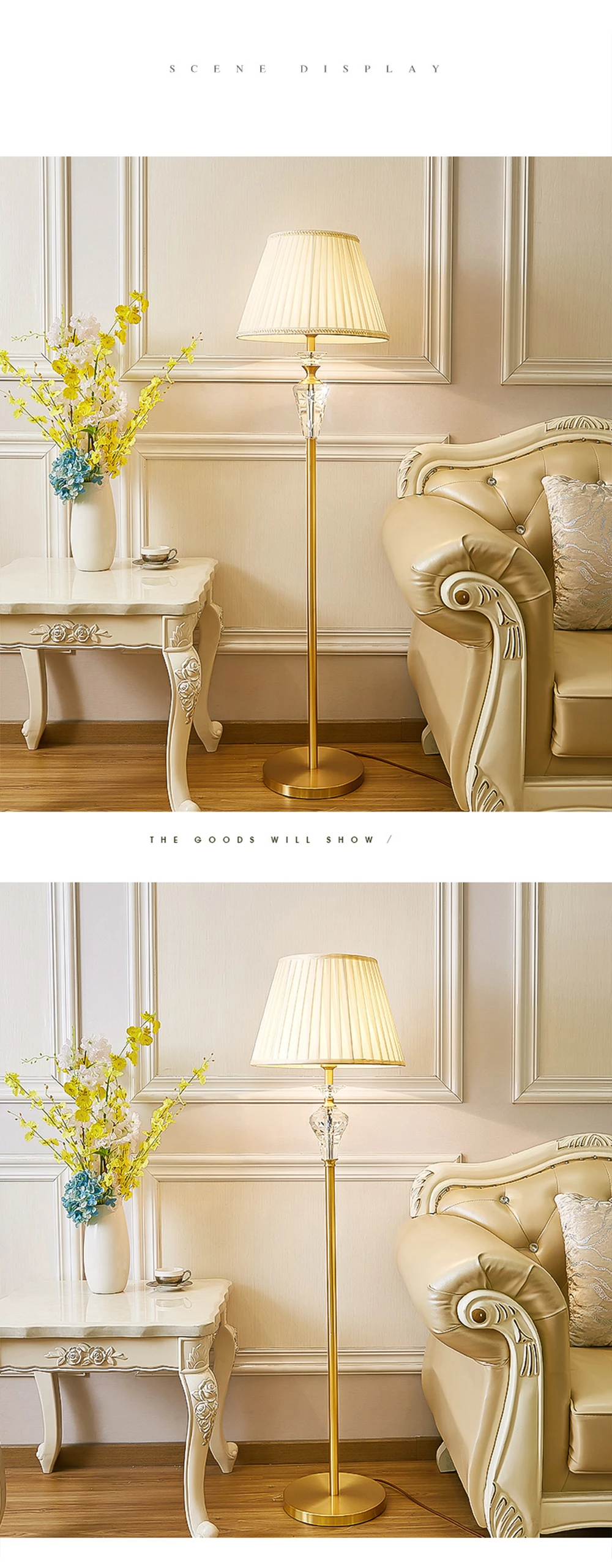 Скандинавские лампы напольные хрустальные напольные светильники светодиодные Торшеры для гостиной современная модная Роскошная лампа напольная гостиная спальня