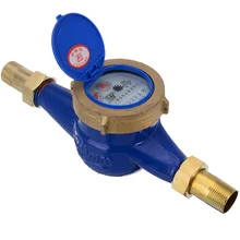 Mayitr счетчик воды DN20 3/" Домашний садовый водопроводный счетчик холодной воды для калибровки