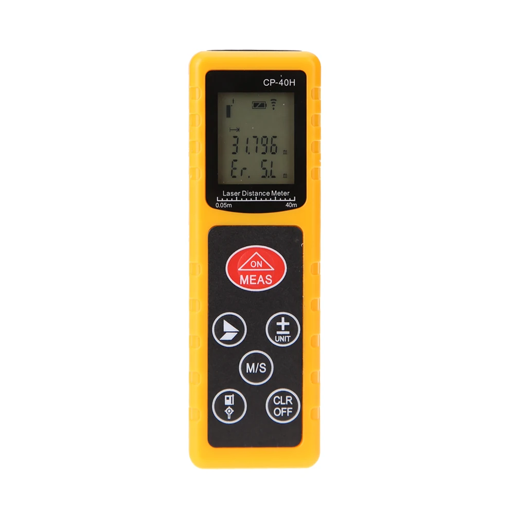 

1mm High Precision Laser Level 40m Range CP-40H Mini Handheld Digital Infrared Laser Range Finder Distance Meter Measuring Tool