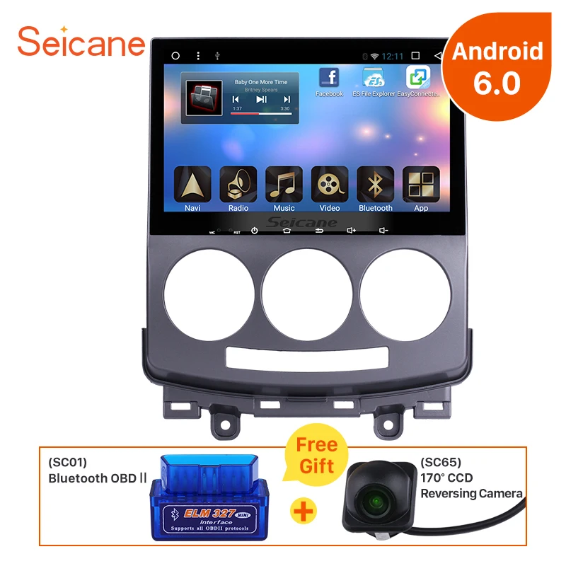 Seicane font b Android b font 6 0 HD font b Car b font DVD Player