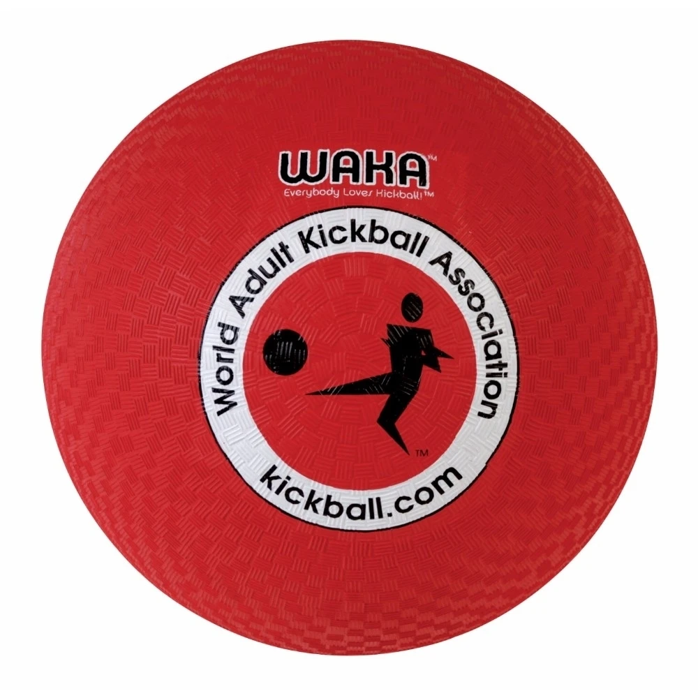 MIKASA 078368 Waka Official 10 In Adult Kickball Red (1)
