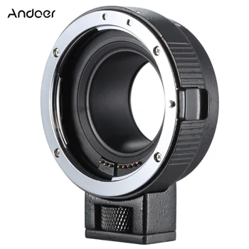 

Andoer EF-EOSM Lens Mount Adapter Support Auto-Exposure Auto-Focus Auto-Aperture for Canon EF/EF-S Series Lens EOS M EF-M M2 M3