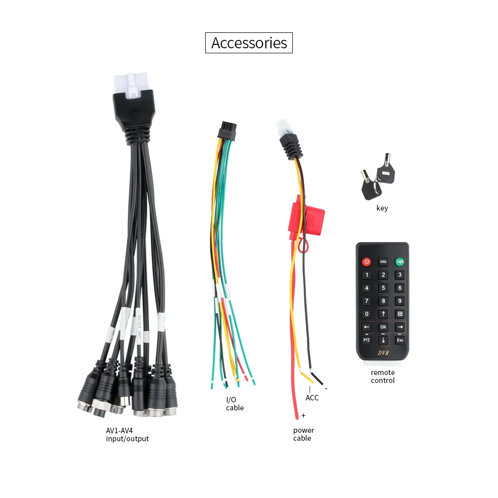  4CH AHD Mobile DVR for Taxi Car CCTV Recorder Factory Direct Batch MDVR School Bus Truck Surveillan - 32978683318