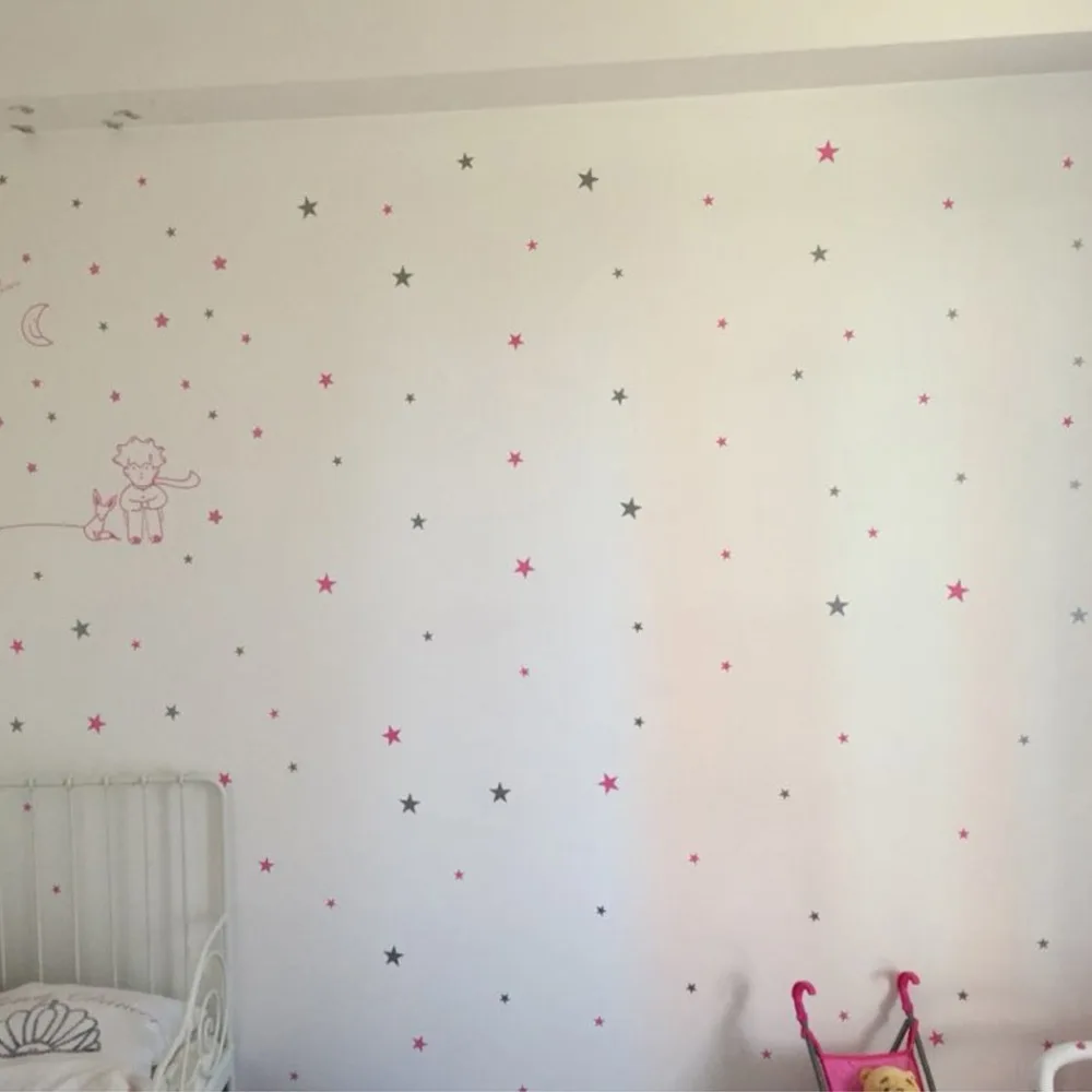 Home Decor Star Creative wall stickers Home Decor Wedding Decoration maison Self-adhesive Removable wall stickers for kids rooms (3)