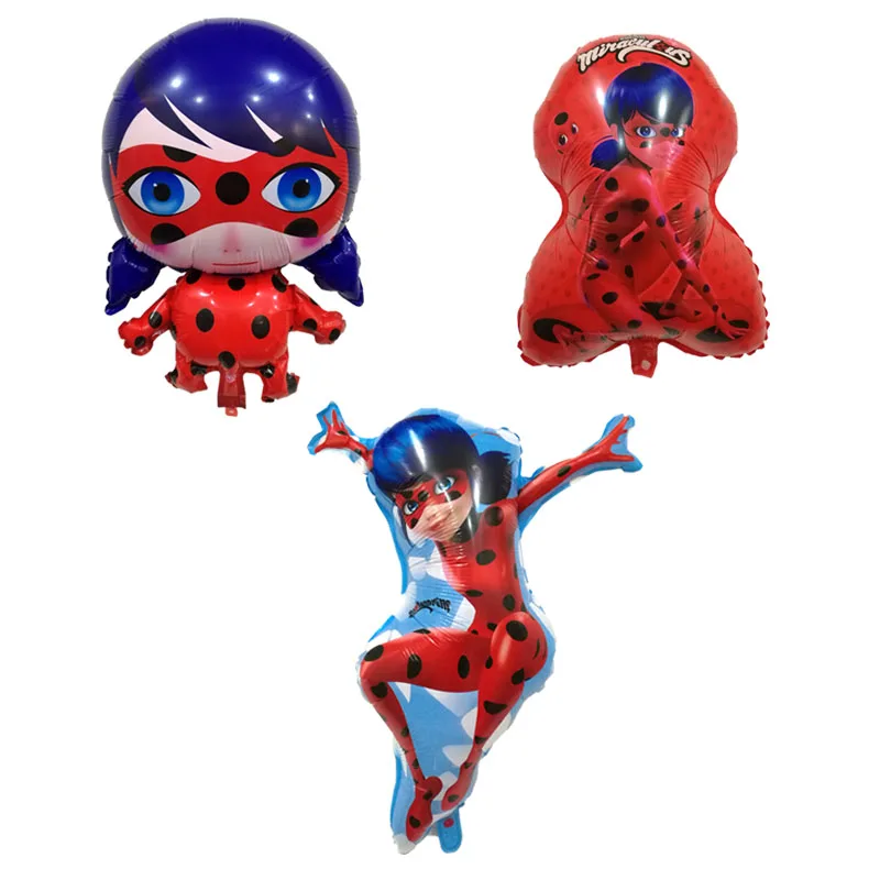 Miraculous Ladybug Cat Noir 18 Balloon Helium Party Birthday