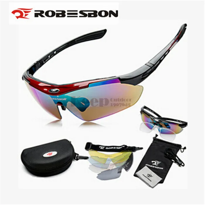 ROBESBON унисекс UV400 Велосипедный Спорт Road Велоспорт Очки езда на горном велосипеде Защита от солнца Очки очки Goggle Солнцезащитные очки для