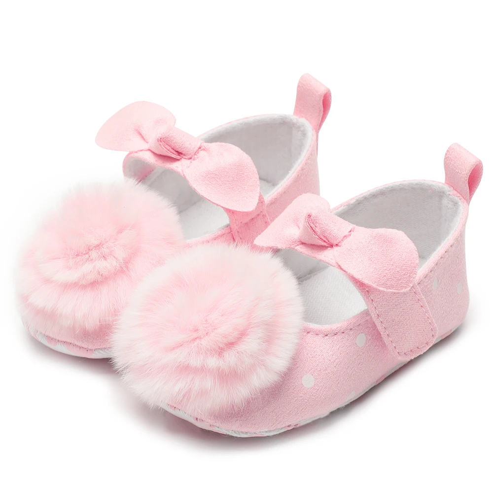 Новорожденных для маленьких девочек обувь малыша Хлопок Кожа Повседневное первые ходоки мягкие мокасины противоскользящие детские цветочные обувь для колыбельки