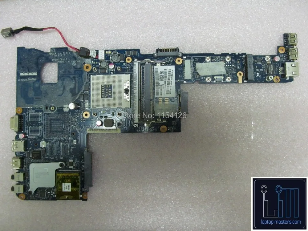 

Original Laptop Motherboard For Toshiba Satellite P745 LA-7101P K000123400 DDR3 Integrated 100% Tested