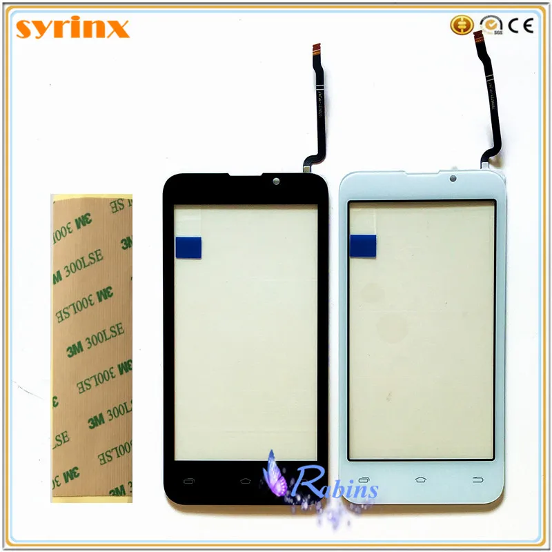 

4.5" High Quality Touch Screen Panel Front Glass For Ark Benefit M4 Touchscreen Panel Sensor 3m Tape Replacement Digitizer