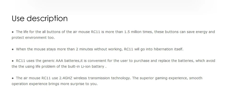 [ ] медный RC11 английская версия Air Мышь клавиатура для Android ТВ коробка/ПК/IP ТВ высокое качество